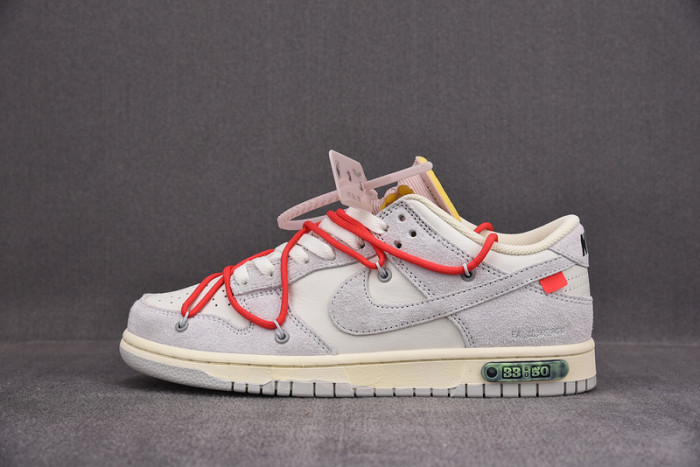 nike of x dunk low ''lot 33 of 50'' - dj0950-118