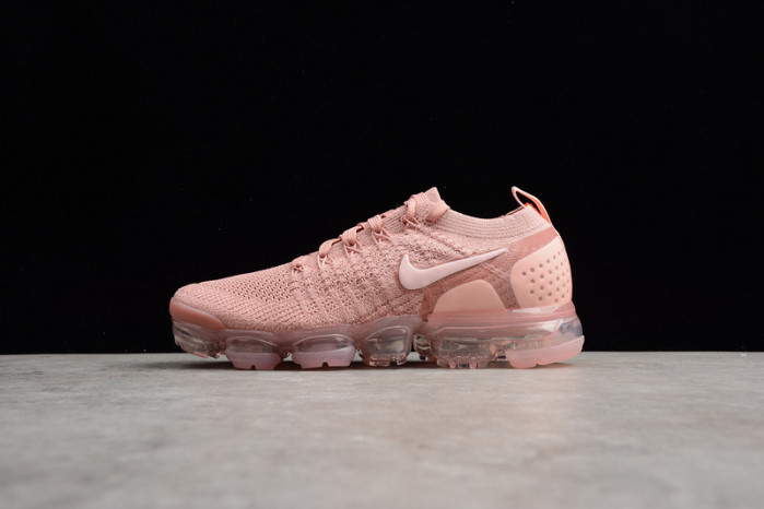 nike air vapormax flyknit 2 “rust pink” womens 942843-600