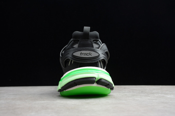 bl sneaker tess.s.gomma black fluorescent green 542023 w1gb8 5480