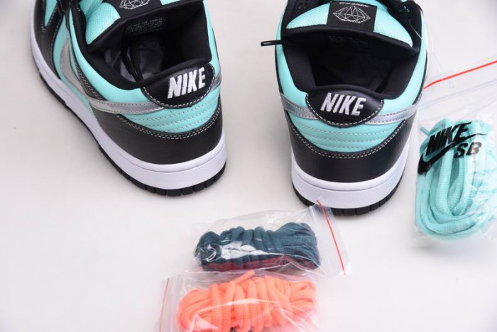nike dunk sb low diamond supply co. "T*f*ny" - 304292-402