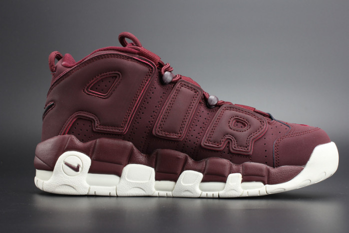 nike air more uptempo “night maroon” mens 921949-600