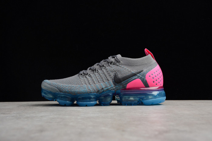 nike air vapormax 2 “gunsmoke” orbit-pink/ blast-blue womens 942843-004