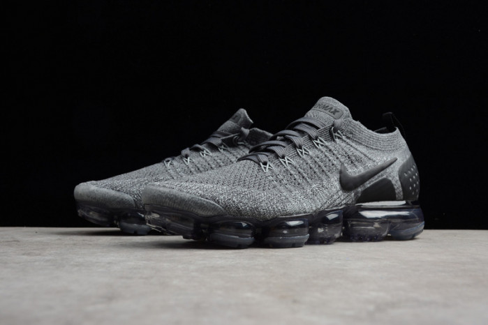 nike women air vapormax flyknit 2.0 dark grey 942843-002